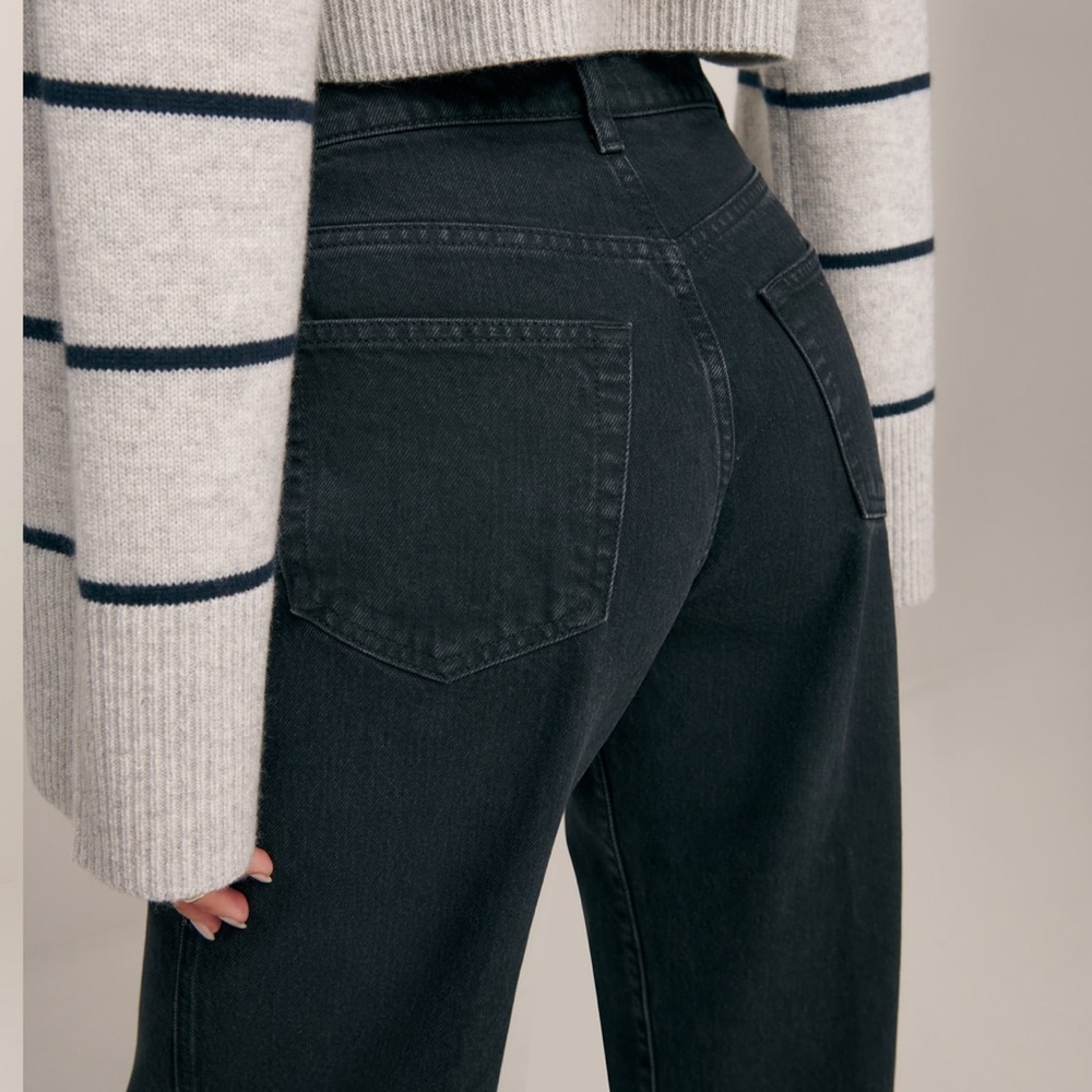 Reformation Val 90s mid rise straight jeans